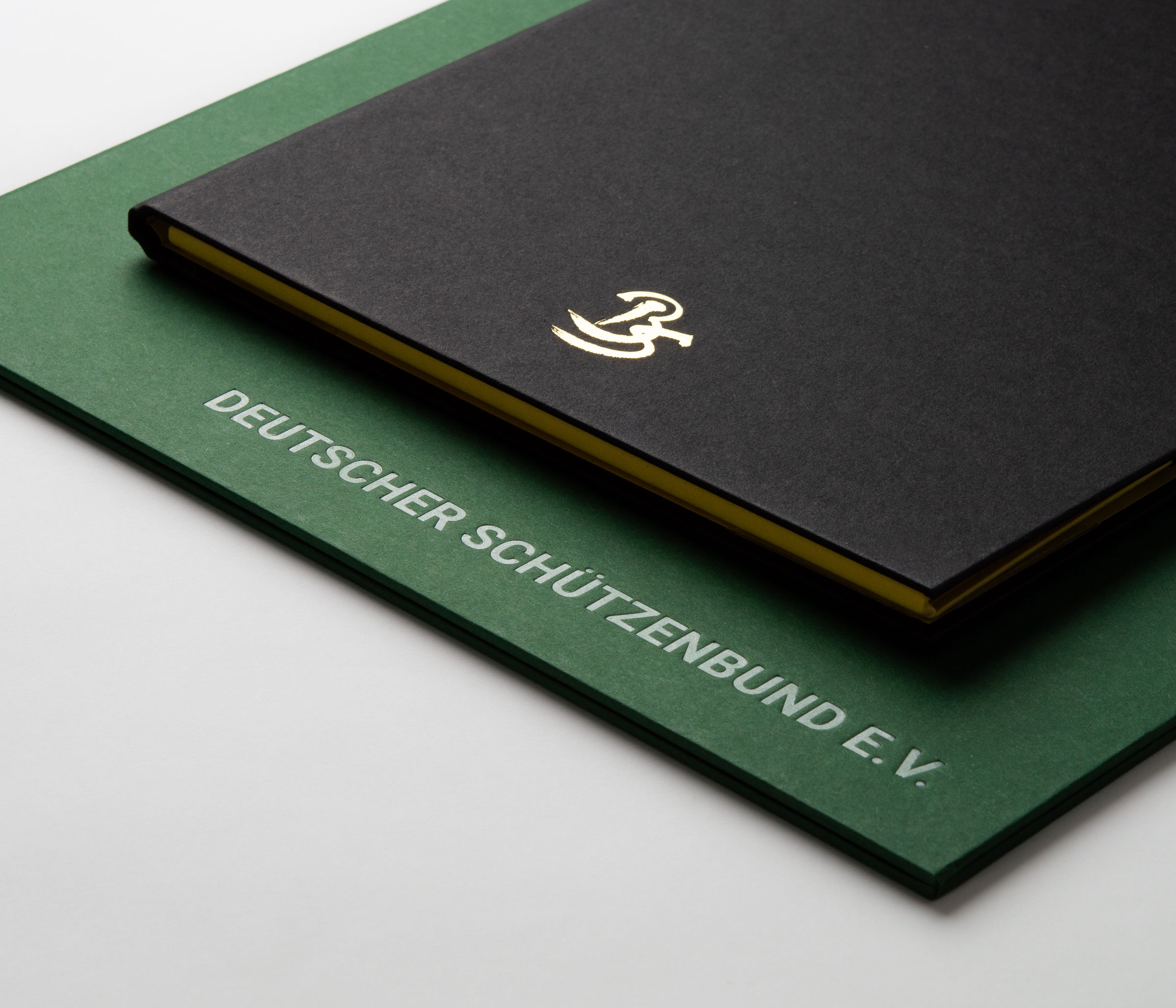 Premium folders with hot foil stamping