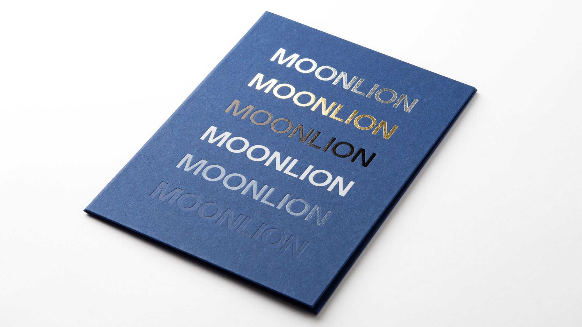 Environmentally friendly folders and packaging from recycled material.