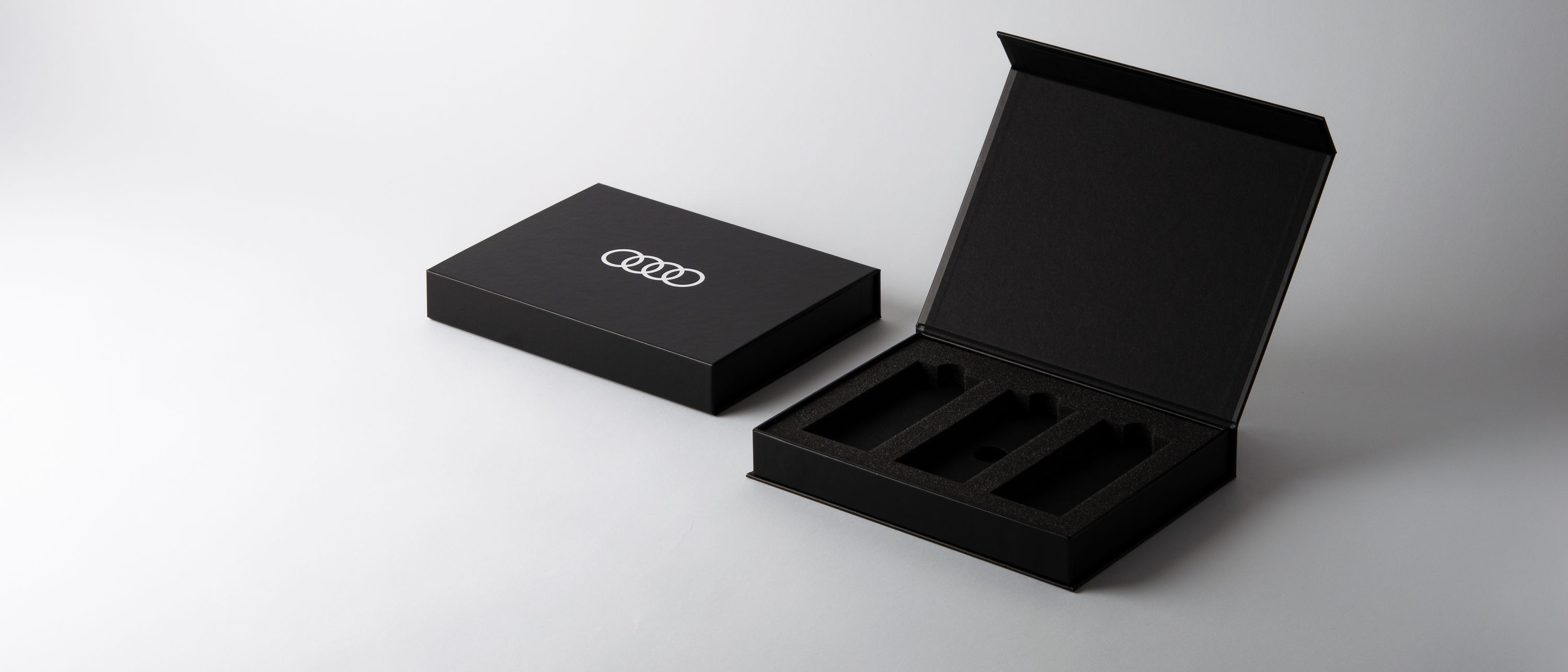Magnetboxen mit Logo als hochwertige Produktverpackung