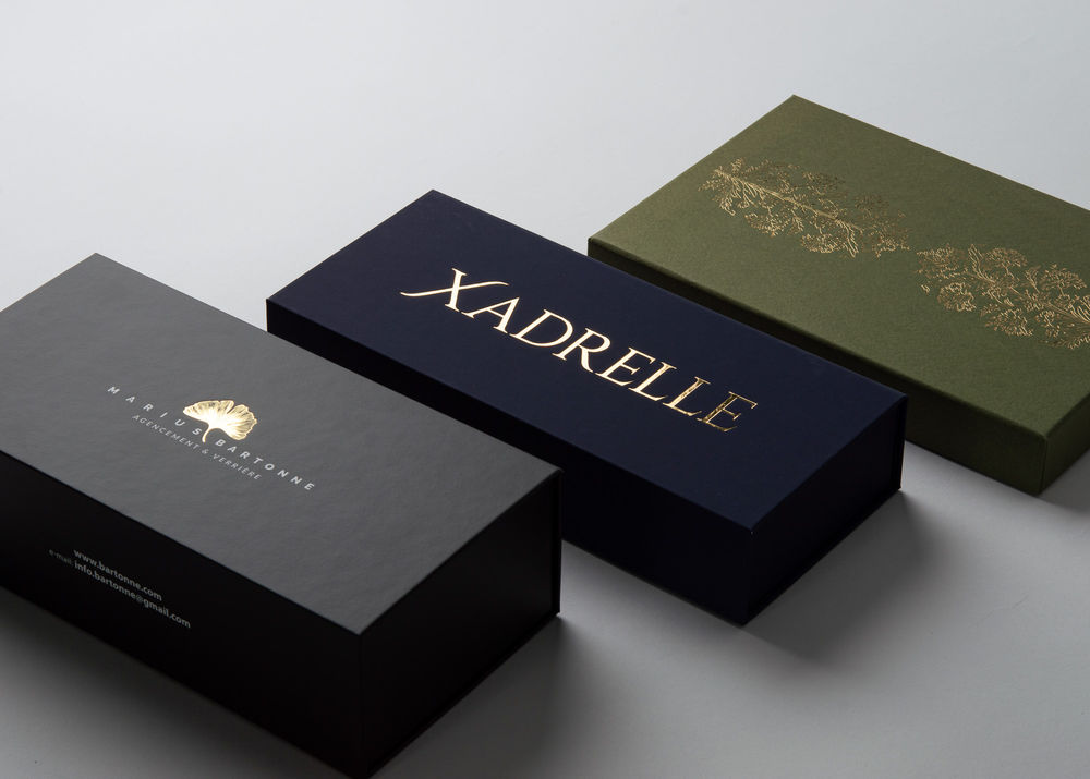 Magnetboxen mit Logo in verschiedenen Formaten und Designs