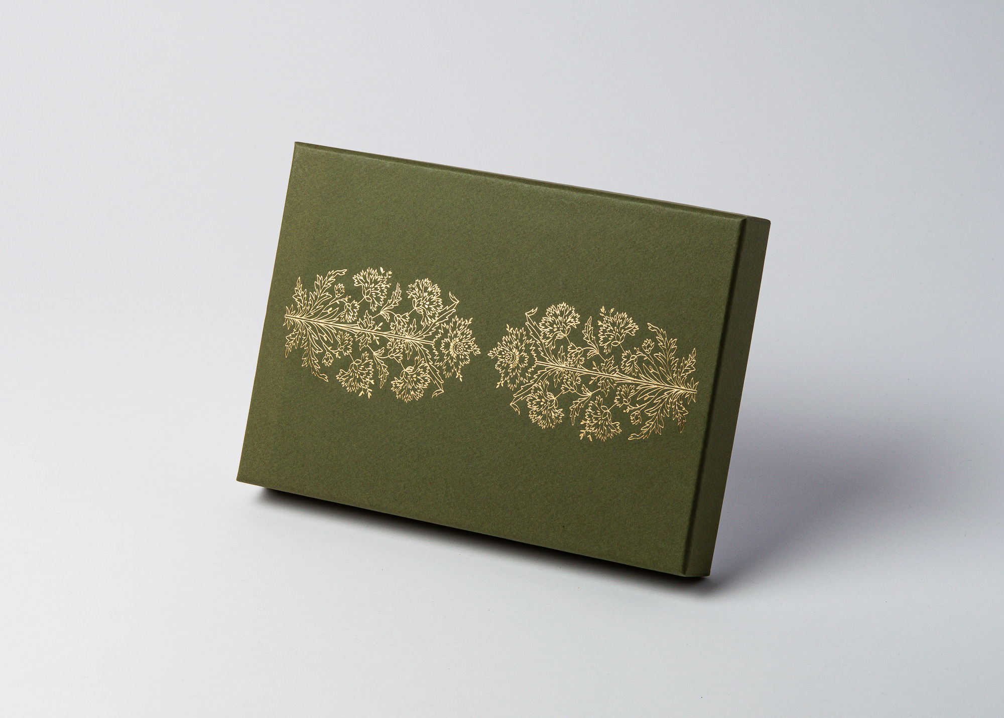 Produktverpackung mit Veredelung