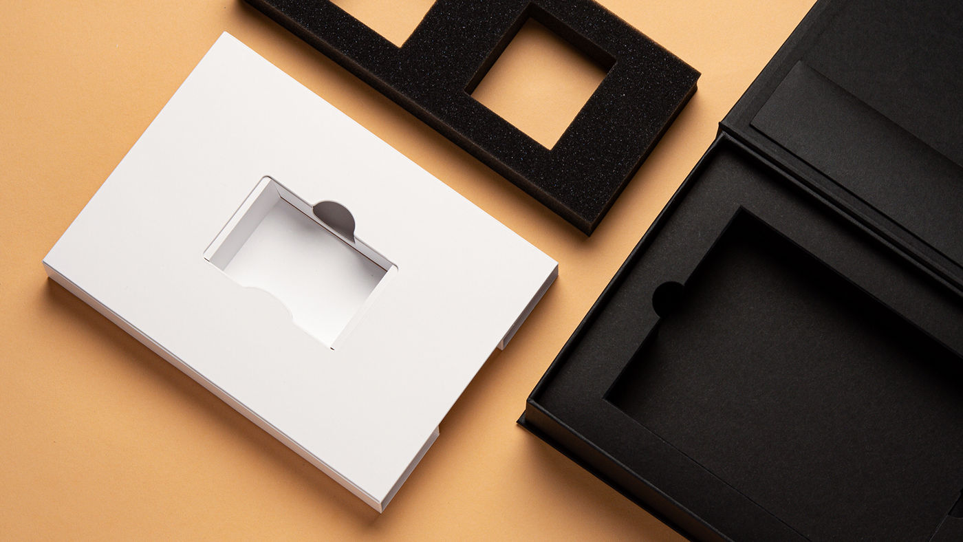 Produktverpackung mit Inlay